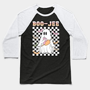 Spooky Season Cute Ghost Halloween Costume Boujee Boo-Jee Baseball T-Shirt